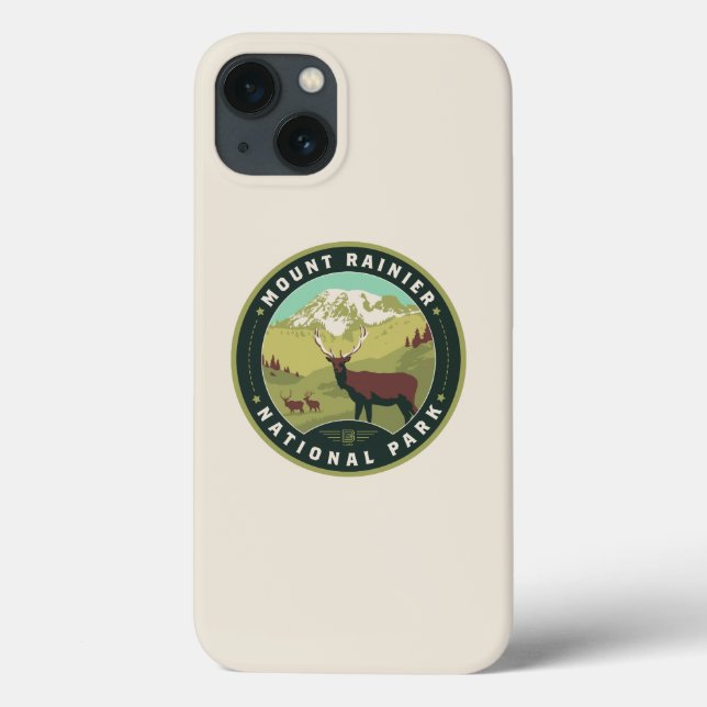 Mount Rainier Nationalpark Case-Mate iPhone Hülle (Rückseite)