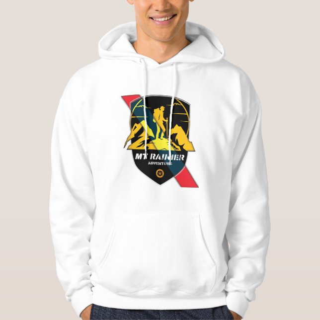 Mount Rainier Nationalpark   Hoodie (Vorderseite)