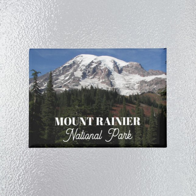 Mount Rainier Nationalpark Landschaft Magnet (In Situ Fridge)