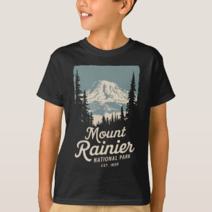 Mount Rainier Nationalpark Souvenir Natur Outdoor T-Shirt