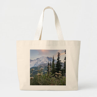 Mount Rainier Nationalpark Tote Tag Jumbo Stoffbeutel