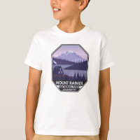 Mount Rainier Nationalpark Washington Cabin Retro