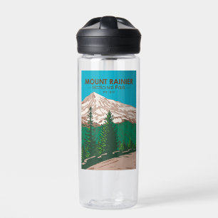 Mount Rainier Nationalpark Washington Vintag Trinkflasche