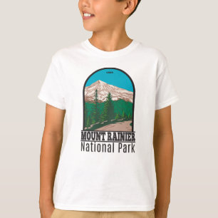 Mount Rainier Nationalpark Washington Vintage T-Sh T-Shirt