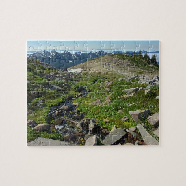 Mount Rainier Panorama Point Puzzle (Horizontal)