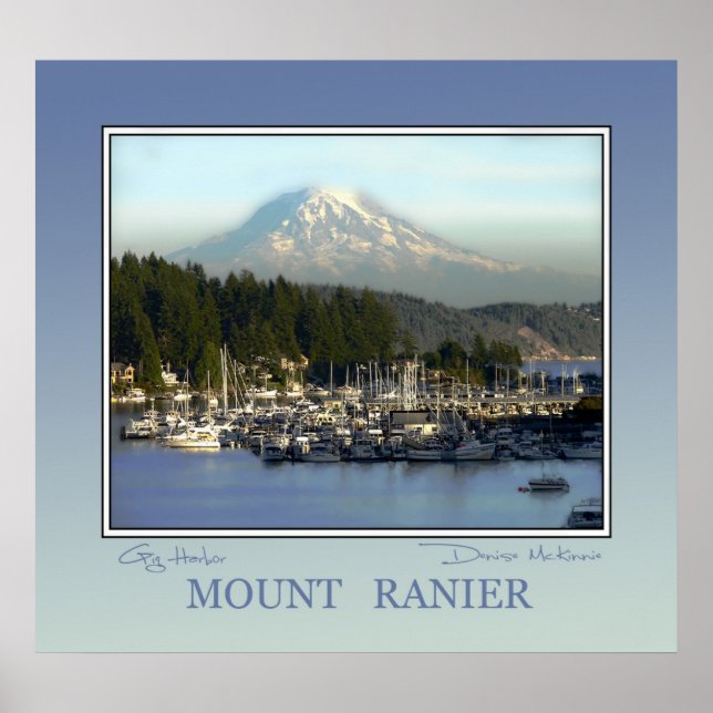 Mount Rainier Poster (Vorne)