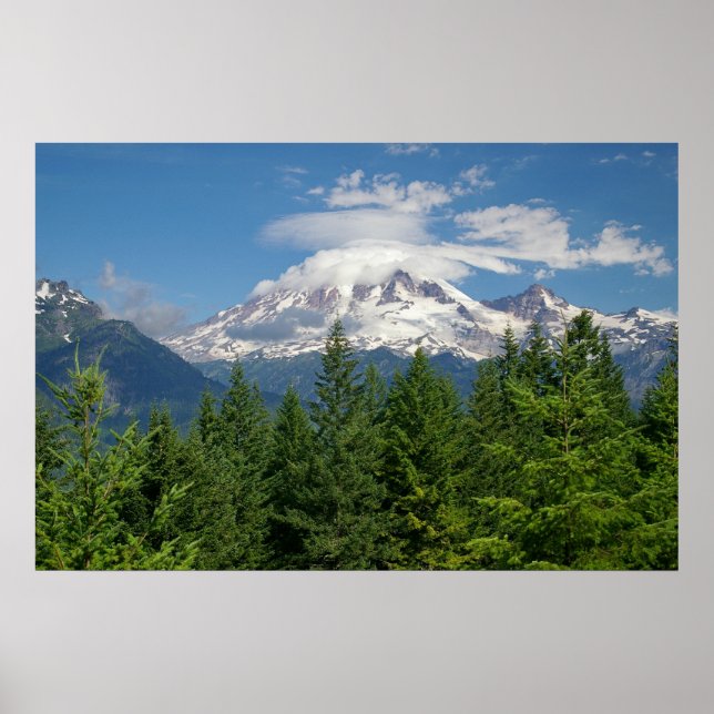 Mount Rainier Poster (Vorne)