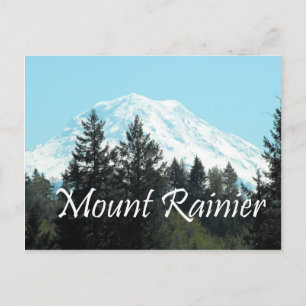 Mount Rainier Postkarte