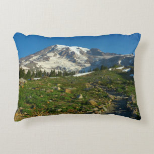 Mount Rainier Skyline Trail Aussicht Dekokissen