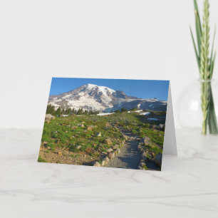 Mount Rainier Skyline Trail Aussicht Karte