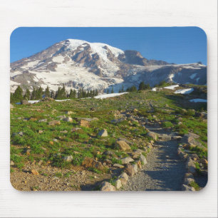 Mount Rainier Skyline Trail Aussicht Mousepad