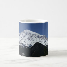 Mount Rainier Snowy Mountain Tasse