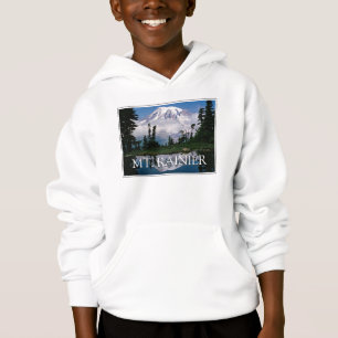 Mount Rainier   Spiegelung in einem Bergteich Hoodie