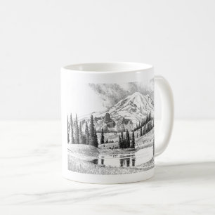 Mount Rainier, Washington Kaffeetasse