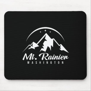 Mount Rainier Washington Ski Resort Skifahren Snow Mousepad
