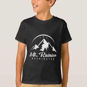 Mount Rainier Washington Ski Resort Skifahren Snow T-Shirt