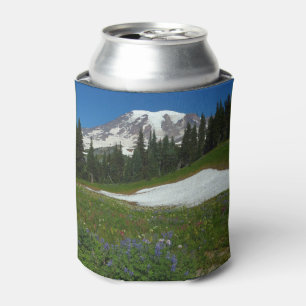 Mount Rainier, Wildblumen und Schnee Dosenkühler