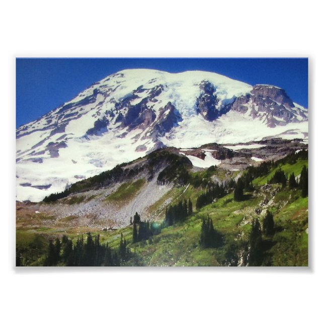 Mount Ranier Fotodruck (Vorne)