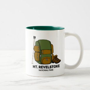 Mount Revelstoke National Park Backpack Zweifarbige Tasse