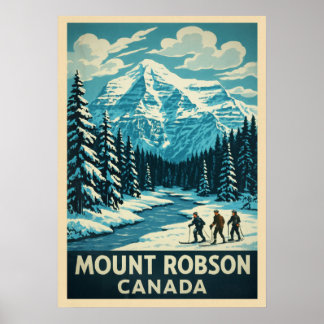 Mount Robson Canada V01 Poster