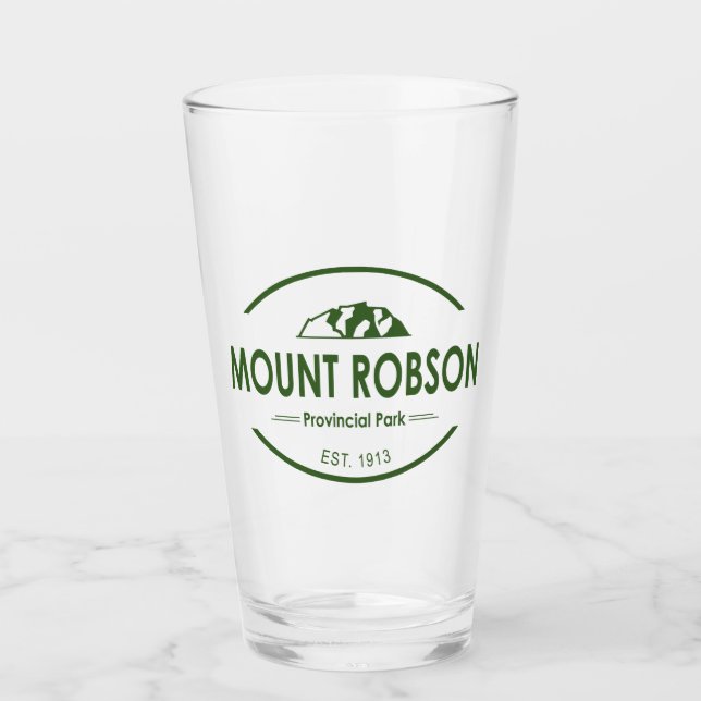 Mount Robson Provincial Park Glas (Vorderseite)