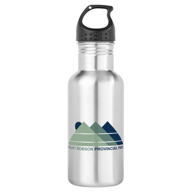 Mount Robson Provincial Park Mountain Edelstahlflasche (Vorderseite)