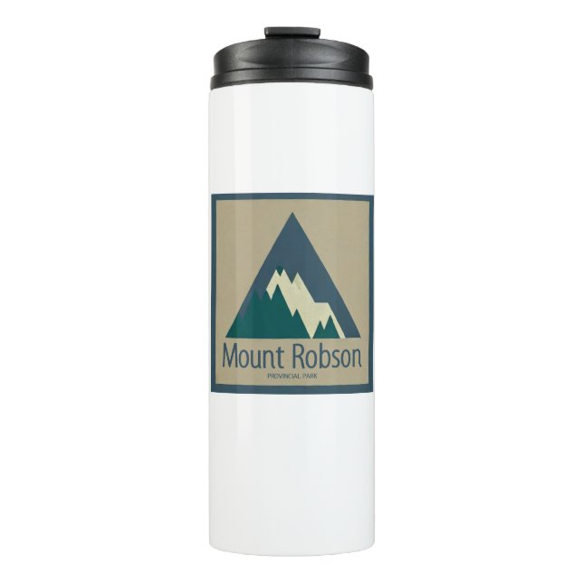 Mount Robson Provincial Park Rustic Thermosbecher (Vorderseite)