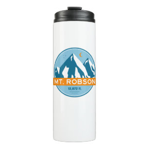 Mount Robson Sterne Mond Thermosbecher