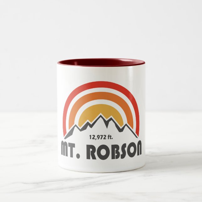 Mount Robson Zweifarbige Tasse (Mittel)