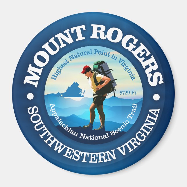 Mount Rogers (C) Magnet (Vorne)