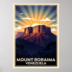 Mount Roraima Venezuela V03 Poster