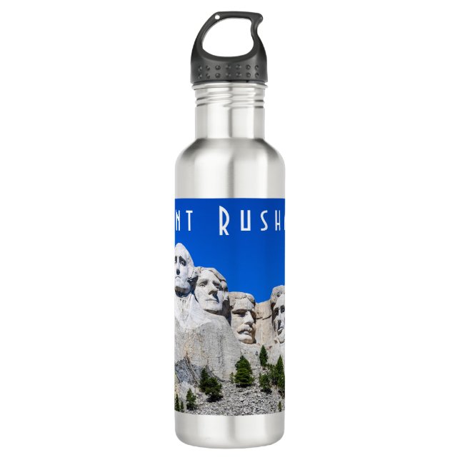 Mount Rushmore 24oz Wasserflasche Edelstahlflasche (Vorderseite)