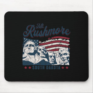 Mount Rushmore 4. Juli feiert USA-Flagge Mt Mousepad