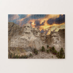 Mount Rushmore Black Hills South Dakota Puzzle