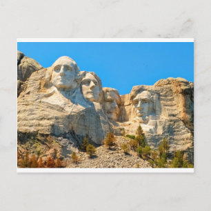 Mount Rushmore Classic View Postkarte