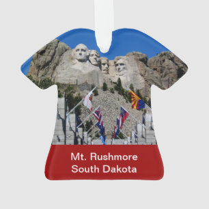 Mount Rushmore individualisierbares Foto Souvenir Ornament