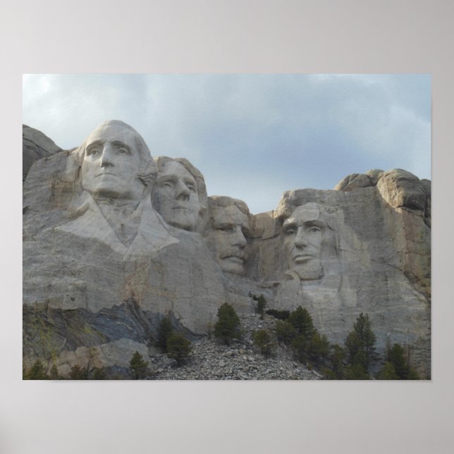 Mount Rushmore Landschaftlich Poster (Vorne)