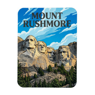 Mount Rushmore Magnet