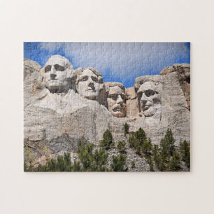 Mount Rushmore National Memorial - 11x14 - 252 Stk Puzzle