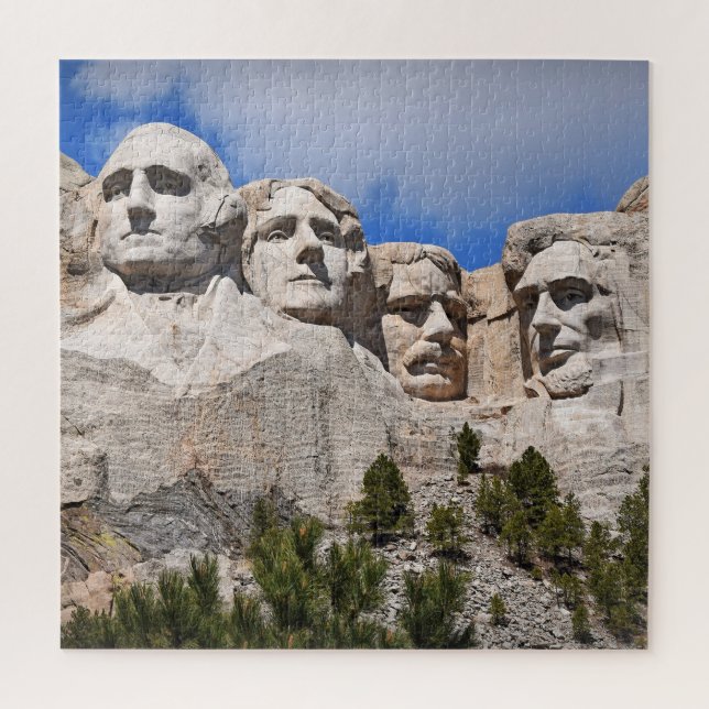 Mount Rushmore National Memorial - 20x20 - 676 Stk Puzzle (Vertikal)