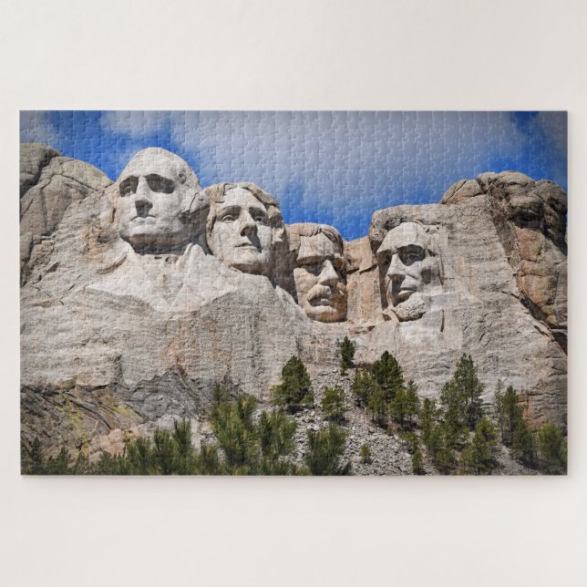 Mount Rushmore National Memorial - 20x30 -1014 Stk Puzzle (Horizontal)