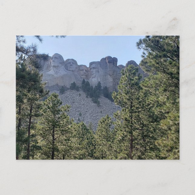 Mount Rushmore National Memorial, South Dakota Postkarte (Vorderseite)