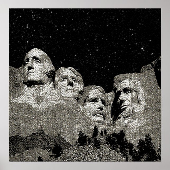 Mount Rushmore, Poster (Vorne)