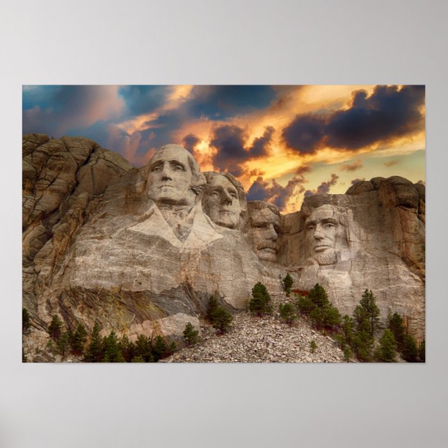 Mount Rushmore Poster (Vorne)