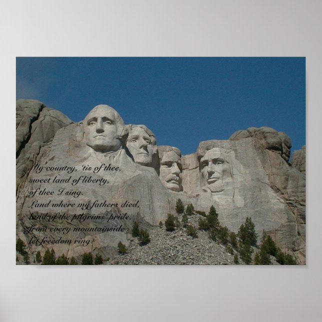 Mount Rushmore Poster (Vorne)