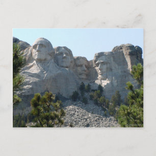 Mount Rushmore Postkarte