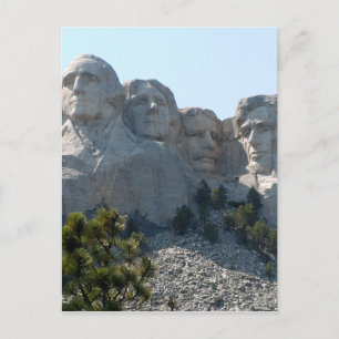 Mount Rushmore Postkarte