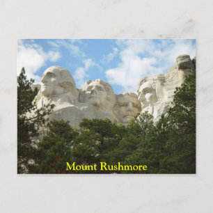 Mount Rushmore Postkarte