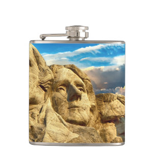 Mount Rushmore Presidential Flachmann