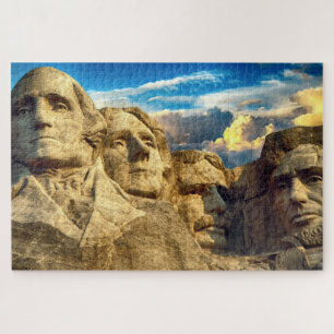 Mount Rushmore Presidential Puzzle